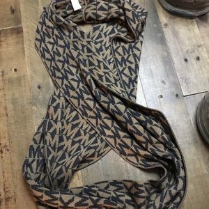MK Infinity Scarf and Coach Scarf